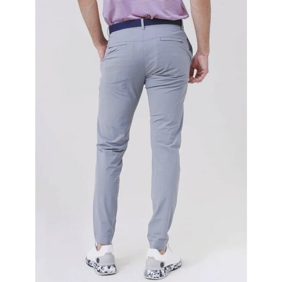 Peter Millar Crown Crafted Blade Performance Ankle Sport Pant Gray Men's 36 x 30 - Picture 11 of 16